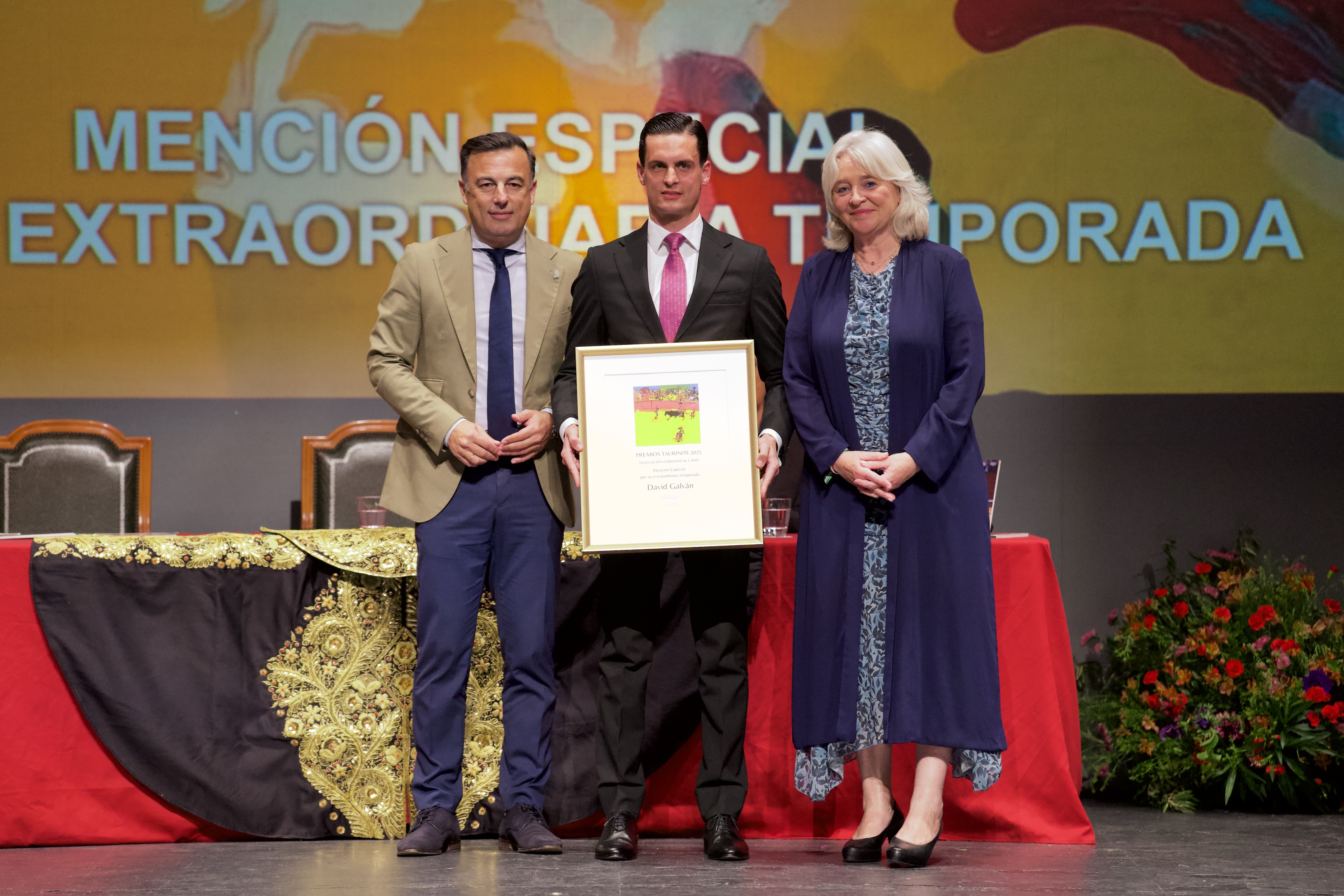 La Delegación del Gobierno de Cádiz premia a David Galván como mayor triunfador de 2025 en la provincia 
